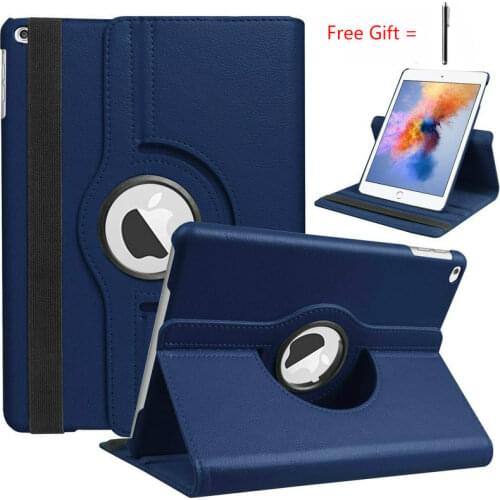 For iPad Air 2 Air 1 Case Cover for iPad 9.7 2018 2017 Case 5 6 7th 8th Generation Funda 360 Degree Rotating Leather Smart Coque