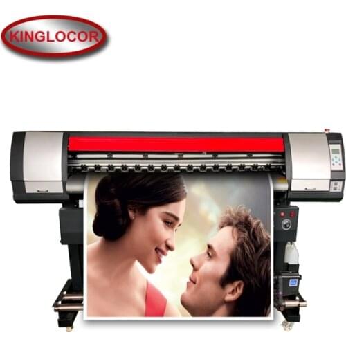 Flex Banner Rolling Paper Printing Machine High Effciency Color Photo Solvent Based Printer Machine With CE Certification