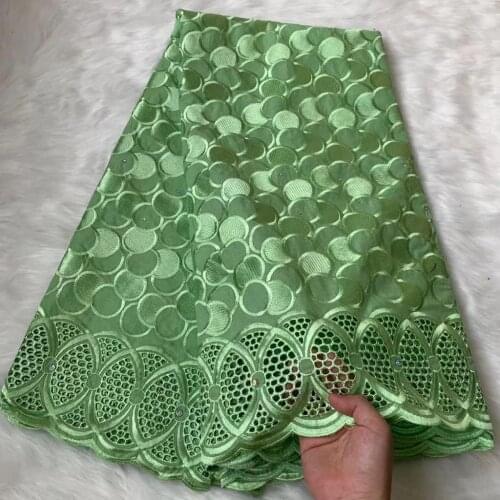 Hot Drilling Embroidery African Lace Fabrics High Quality French Lace Sewing Trim Fabrics DIY For Wedding Decoration 99236A5