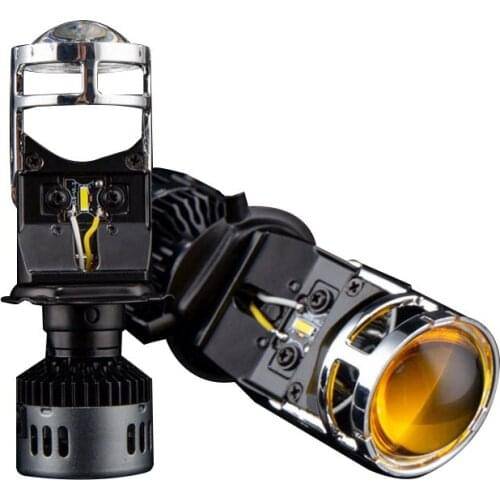 Liwiny High power china best hi lo beam h4 mini led motorcycle projector headlight with fan for car auto part made in china
