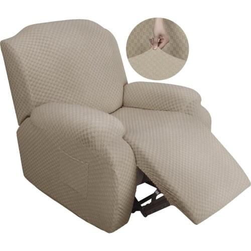 New Fashion Design 1 Set Solid Elastic Thickening All-Inclusive Massage Chair Cover Fabric Sofa Reclin Cover Home Decoration