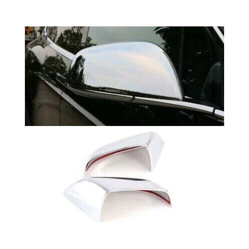 ABS Chrome Rearview Side Mirror Cover Trim 2pcs For Tesla Model S 2015 - 2020