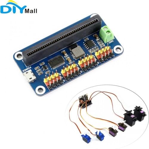 16Channel 12-bit I2C 5V 3A PCA9685 PWM Servo Driver Board for BBC Micro:bit Microbit SG90 MG90S MG996R Servo