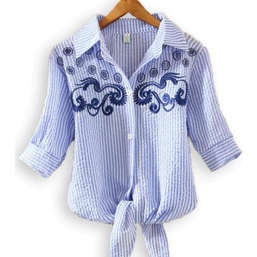 Soperwillton Blouses With Embroidery