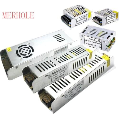 1A to 30A LED Power Supply DC12V 36W 60W 120W 150W 180W 200W 240W 360W LED Driver Power Adapter LED Lighting Transformers