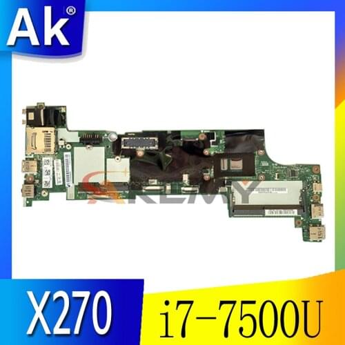 ThinkpadX270 i7-7500U laptop motherboard.FRU 01YR991 01LW711 01HY504 01YR994 01LW718 01HY511 01YR997 01HY532 01LW741 01YT000