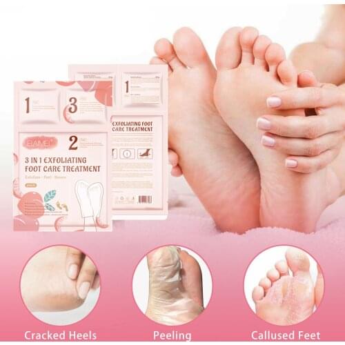 1 Par Foot Peeling Mask Exfoliating Heels Calluses Remove Foot Patches Dead Skin Remover Pedicure Socks Foot Care Tool