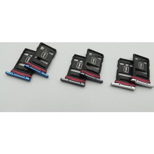 1pc For Huawei P40 Pro P40P SIM Card Tray Holder Micro SD Slot Socket Adapter Replacement Parts