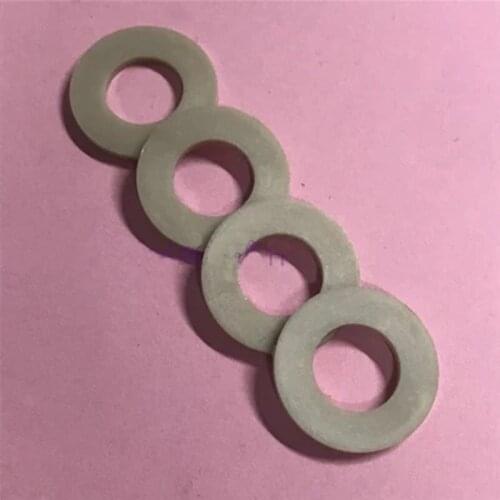 10pcs M4 M5 M6 M8 M10 PPS material Flat pad plastic washer Polyphenylene sulfide Insulation corrosion protection