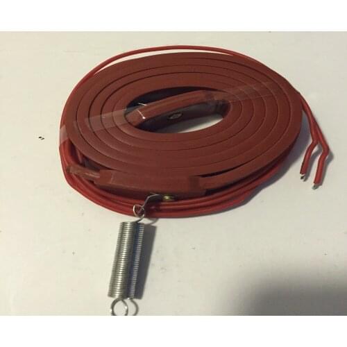 15x970mm 80W 220V air conditioning compressor crankcase Silicone Heater ,Heating Element rubber waterproof pipeline heater band