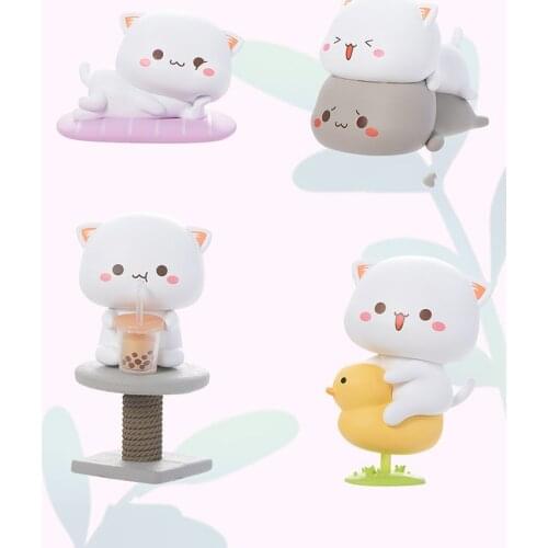 Blind Box Toys Mitao CAT Season 2 Conformed Version Cute Cartoon Pet Doll Model Girl Birthday Gift Toys Guess Bag Caja Ciega