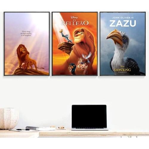 5D DIY Diamond Painting Disney Lion King Simba Cross Stitch Kit Art Rhinestone Mosaic Diamond Embroidery Home Decoration Gift