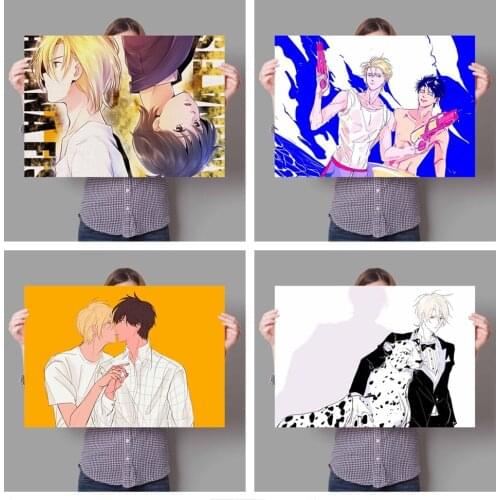 Anime Banana Fish Decoration Art Anime Posters Canvas Painting Wall Decor Wall Art Picture for Living Room Decor Home Decor