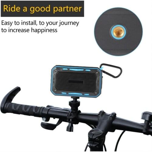 Bluetooth Boombox Subwoofer speaker Waterproof Shockproof Dust-proof Sports Outdoor Stereo Bass Bicycle Speaker with mic TF Card