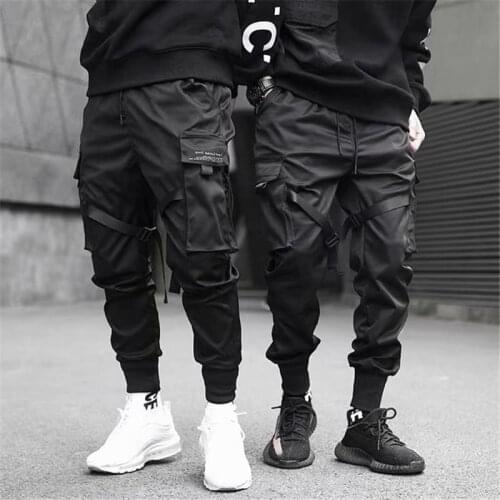 2021 New Mens sweatpants Classic Joggers Cargo Pants Hip Hop Streetwear Multi Pocket Trousers Plus Size Pants S-5XL