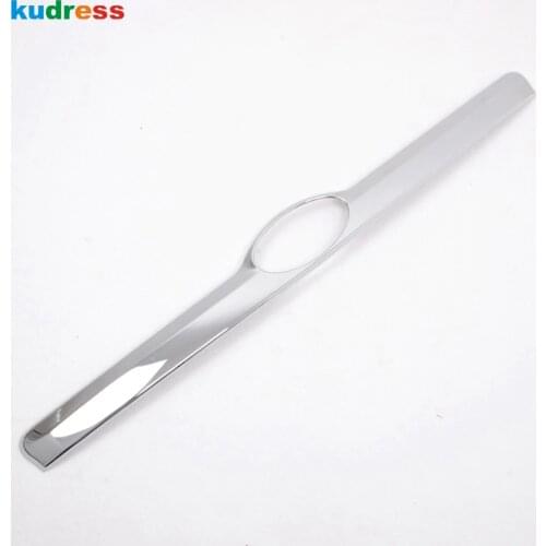 For Subaru XV Impreza Hatchback 2012 2013 ABS Chrome Rear Trunk Cover Trim Decoration Tailgate Frame Garnish Strip Car Styling