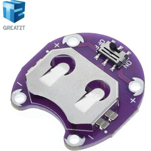 GREATZT LilyPad Coin Cell Battery Holder CR2032 Battery Mount Module for arduino DIY KIT