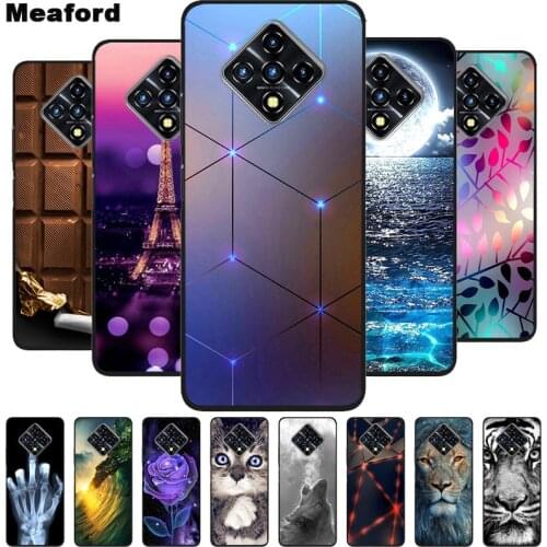 For Infinix Zero 8 Case Shockproof Soft silicone TPU Back Cover For Infinix Zero 8 8i Phone Cases Zero8 Case 6.85" Cute Cartoon