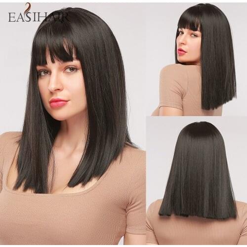 EASIHAIR Black Wigs