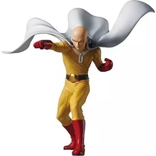 15cm Anime One Punch Man Figure Toy Saitama Sensei DXF Hero PVC Action Figure Model Doll Collectible Figure Kids Gift
