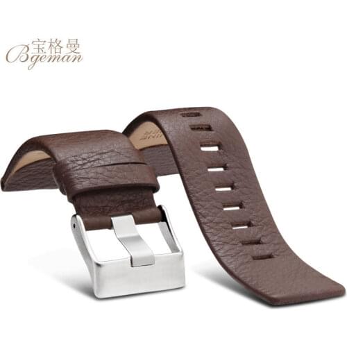 Leather strap 20/24 / 26/27 / 28 mm alternative diesel DZ7313 DZ7322 DZ7257 watch pin, strap, black belt man, free postage
