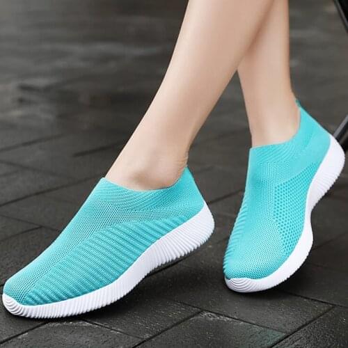 Women Fashion Casual Women Sneakers 2021 Ladies Vulcanized Shoes Mesh Platform Sneakers Female Breathable Ladies Casual Shoes