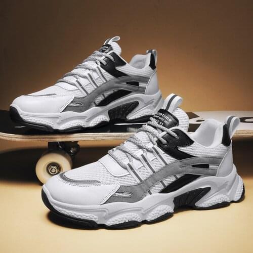 Men Outdoor Jogging Sport Shoes Male Fashion Breathable Shoes Youth Casual Training Running Tennis Shoes Sneakers Men Zapatillas