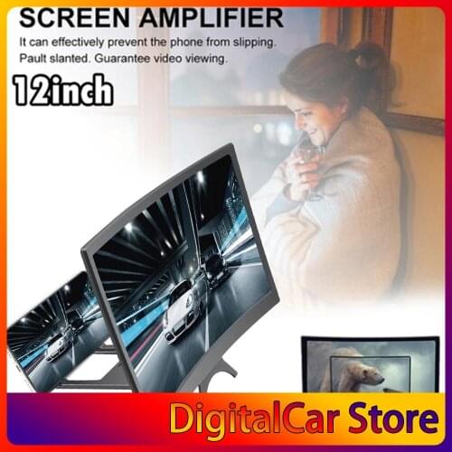 Low Price 12 Inches 3D Phone Screen Magnifier Movie Video Amplifier Holder Enlarger Screen Smart Phones Magnifying Bracket