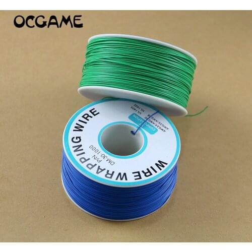 OCGAME 30 AWG Wrapping Wire 10 Colors Single Strand Copper Cable Ok Wire Electrical Wire for Laptop Motherboard PCB Solder