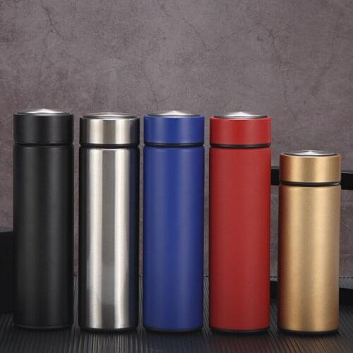 Cocktailshaker Portable Stainless Steel Thermo Coffee Mug Cup Vacuum Flask Pot Travel Milk Tea Mug Bottle 500ml
