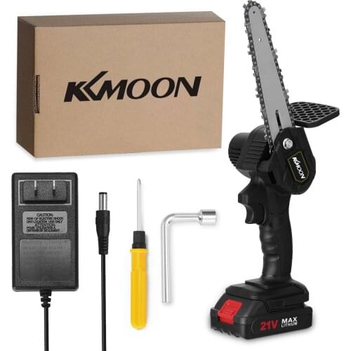 6 Inch 21V Portable Electric Pruning Saws Wood Spliting Brush Chainsaw One-handed Woodworking Tool for Garden Orchard