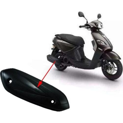 Anti-scalding cover scooter exhaust pipe cover guard plate suitable for YZF125T-13 Qiaoge JOGi