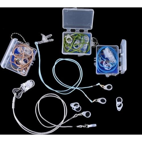 1Set Children & Adults Behind The Ear BTE Hearing Aids Aid Clip Clamp Rope Protector Holder Safety Protection Accessories