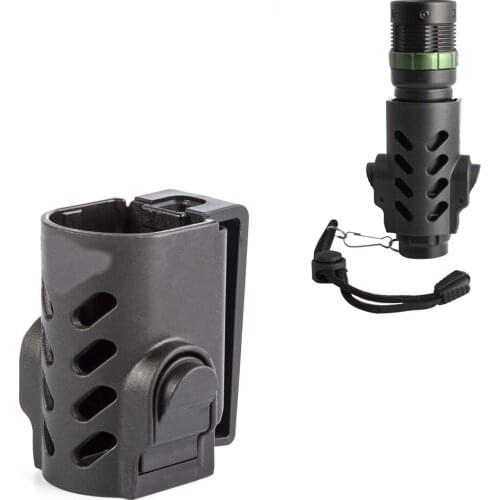 Tactical Flashlight Case Holster Light Pouch LED Flashlight Torch Gun Holster Tactical Hunting Accessories