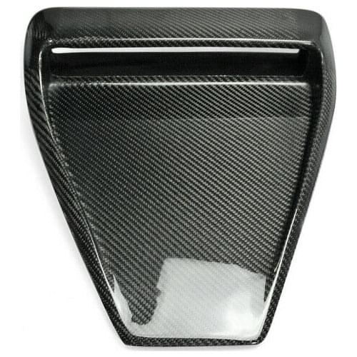 Carbon Fiber Direct Replacement Hood Scoop Bonnet Insert Air Vent Intake Ducts Cover For Mitsubishi Evolution EVO X 10 2008-2015