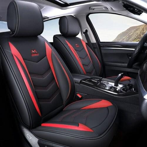 Universal car seat cover leather for jeep renegade wrangler jk grand cherokee Patriot Compass Commander car accessories for cars