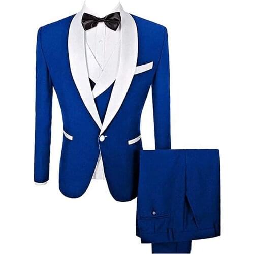 High Quality Mens Suit Single-breasted Groom Green Slim Fit Formal Tuxedo For Wedding Party Dresses Male (Blazer+Pants