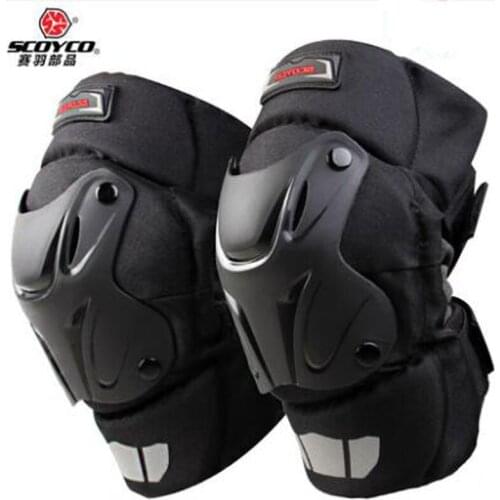 SCOYCO K15-2 Motorcycle Riding PP Shell Kneecap Protective knight Outdoor Sports knee Safety protector
