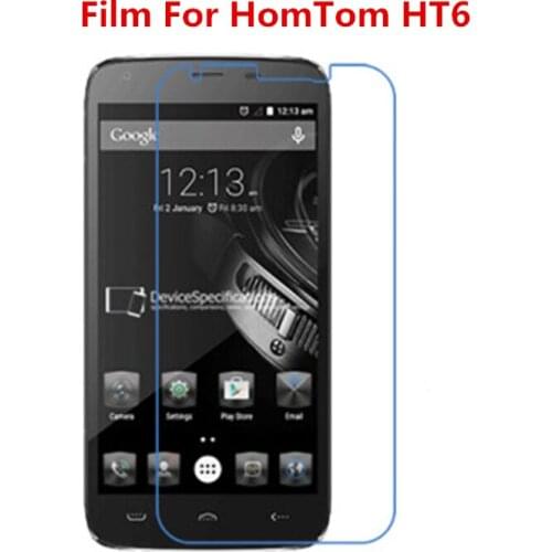 1/2/5/10 Pcs Ultra Thin Clear HD LCD Screen Protector Film With Cleaning Cloth Film For HomTom HT6