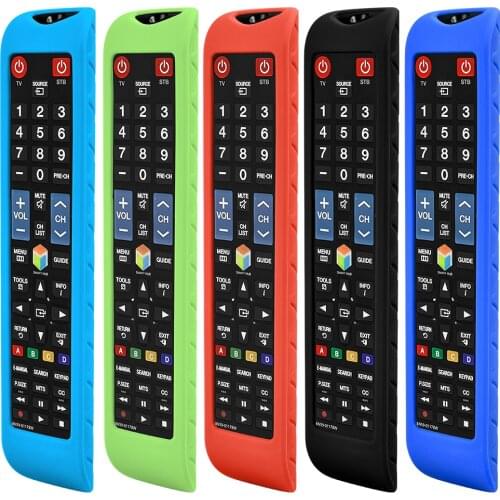 1PC Silicone Protective Cover for Samsung Smart TV Remote BN59-01178W AA59-00652A AA59-00594A RM-D1078 Shockproof remote case