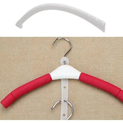 10PCS Plastic Display Hanger Strips Clothing Shop Displays Hanger Connector