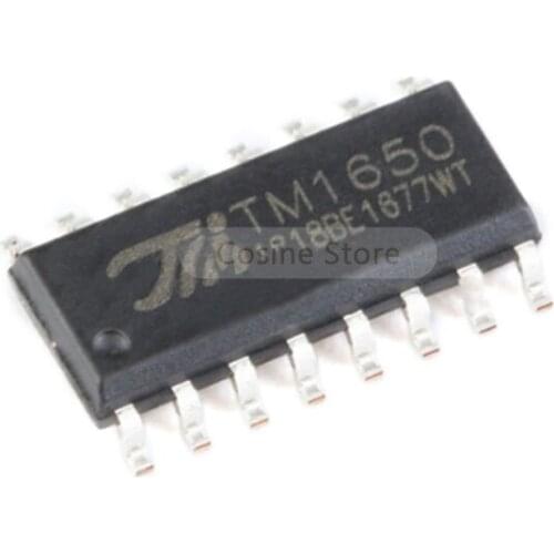 20 Pcs/Lot New and Original IC LED Drive Control Chips SOP16 TM1650