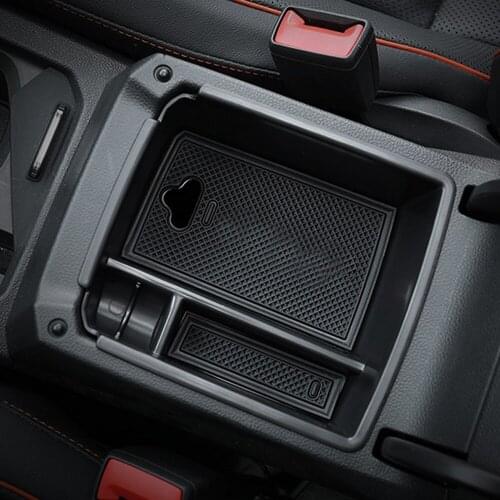 Car Accessories Newest Version Car Glove Box Armrest Box Secondary Storage For Volkswagen VW Tiguan MK2 2017 2018