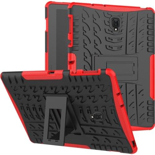TPU+PC Case For Samsung Galaxy Tab A 10.5 T595 SM-T590 T597 Tab A T595 10.5 Heavy Duty 2 in 1 Hybrid Rugged Case+film+pen