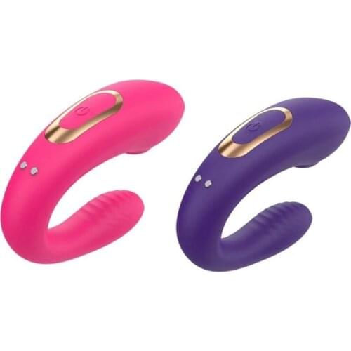 New Fashion Wireless Vibrator Adult Toys For Couples USB Rechargeable Dildo G Spot U Stimulator Double Vibrators Sex Toy