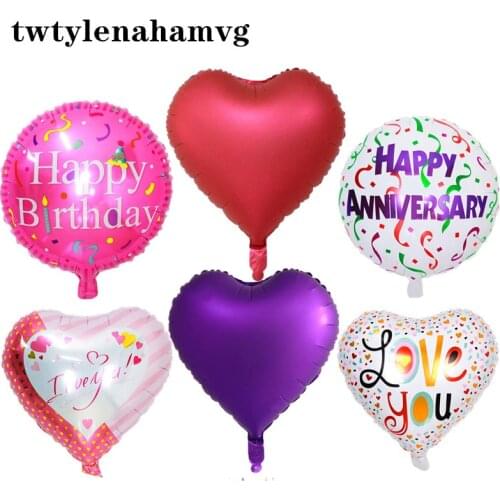 Round Love Peach Hexagon Birthday Party DIY Foil New Balloon Proposal Mothers Day Easter Theme Decoration Gift