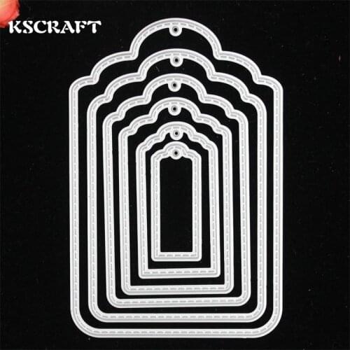 KSCRAFT Frames Metal Cutting Dies Stencils for DIY Scrapbooking Stamp/photo album Decorative Embossing DIY Paper Cards