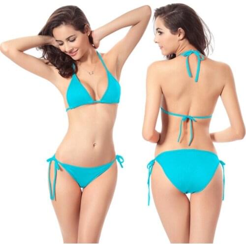 Swimwear Women Sexy Bikinis Multi Color Classic Fashion 2 Piece Swimsuit High Waisted Bathing Suits