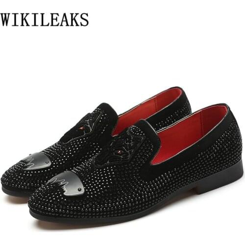Mens Office Shoes Loafers Men Party Shoes Coiffeur Fashion Men Shoes Wedding Luxury Italian Brand Zapatos Hombre Formal Ayakkabi