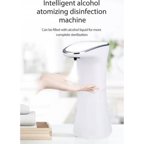 Rechargeable soap dispenser Infrared sensor design can automatically sense and produce gel/spray/foam High efficiency easy use